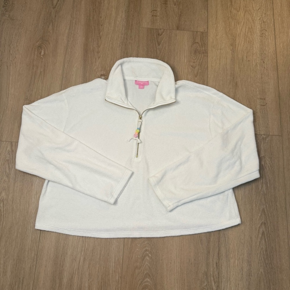 Stony Clover Lane x Target Sweatshirt -Cropped Half Zip - Picture 3 of 9